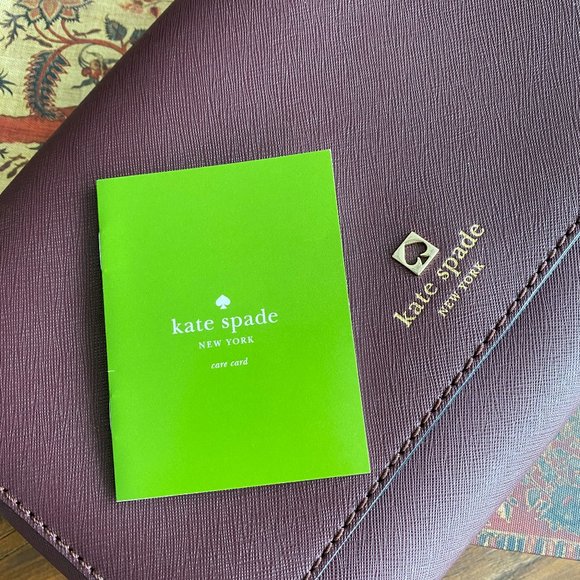 Kate Spade Burgundy Crossbody - Picture 5 of 5